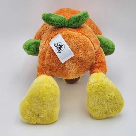 Disney Parks Orange Bird Big Feet Foot 10" Stuffed Animal Plush - Picture 5 of 6